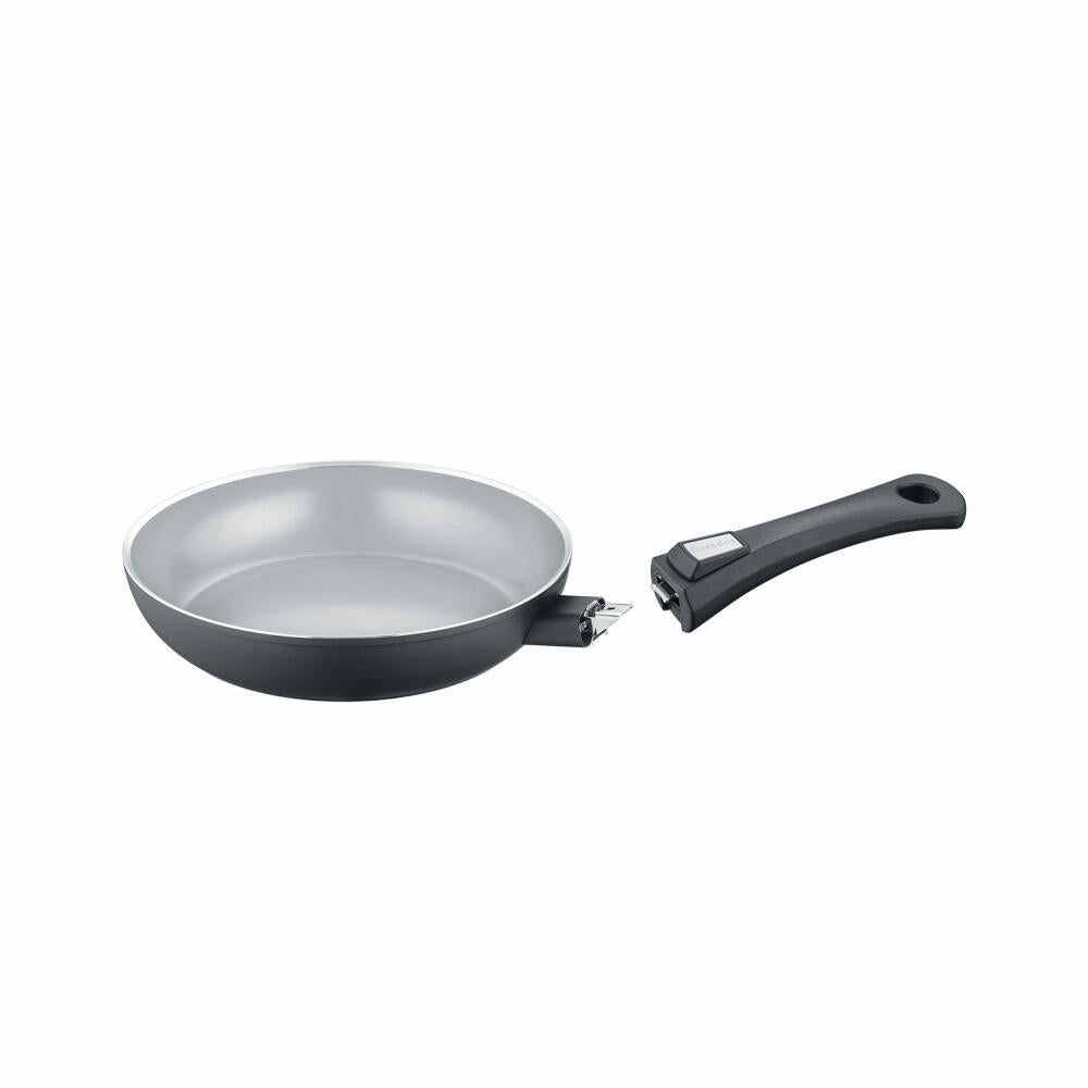 Berndes b.perfect universal pan, pan, frying pan, suitable for induction, forged aluminum, black, Ø 24 cm, 0002570124