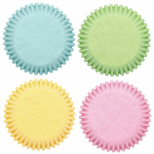 Birkmann Papierbackförmchen, 100 Stück, Backförmchen, Muffinbackform, Muffinform, Pastell, Ø 7 cm, 444645