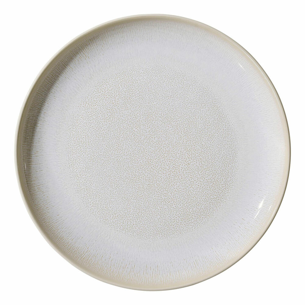 Ritzenhoff &amp; Breker Laredo plate, dinner plate, stoneware, cream, Ø 27.5 cm, 423372