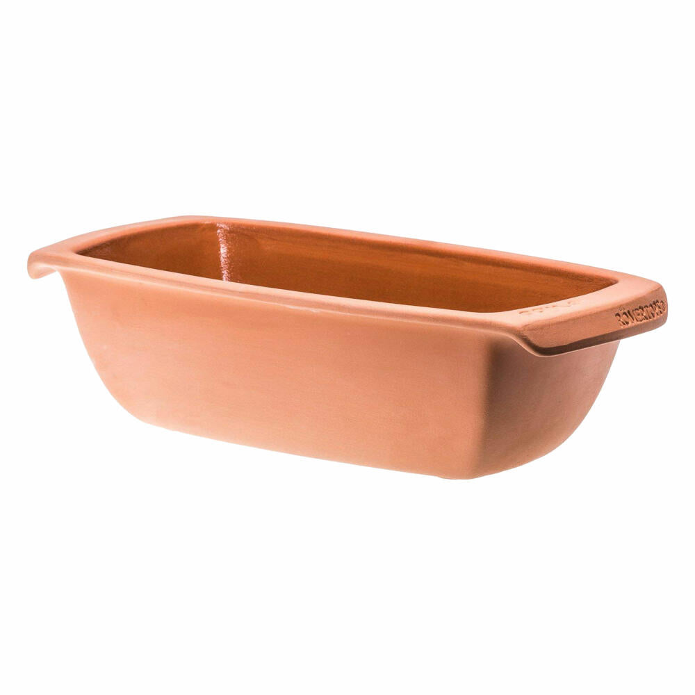 Römertopf bread and cake baking bowl Medi, bread bowl, baking bowl, cake, square, natural tone, 2 L, 25005