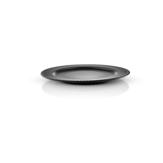 Eva Trio lunch plate Legio Nova, tableware, plate, stoneware, black, 28 cm, 787228