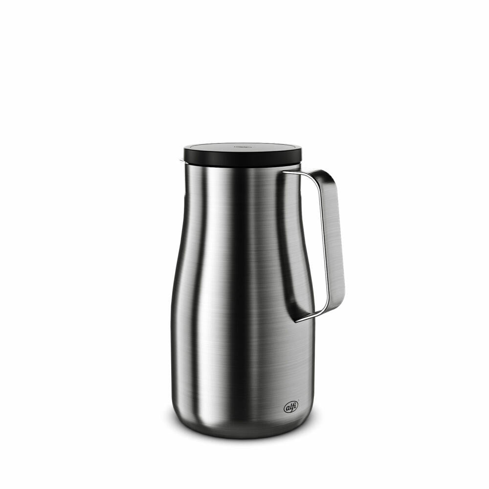 alfi insulated jug STUDIO, insulated jug, jug, coffee pot, stainless steel, Stainless Steel Mat, 1 L, 1297205100