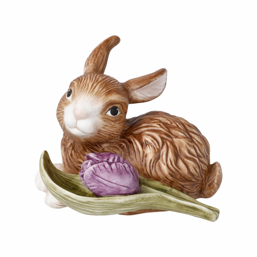 Goebel Figurine Annual Bunny 2022, Easter Decoration, Rabbit, Biscuit Porcelain, Colorful, 6.5 cm, 66845241