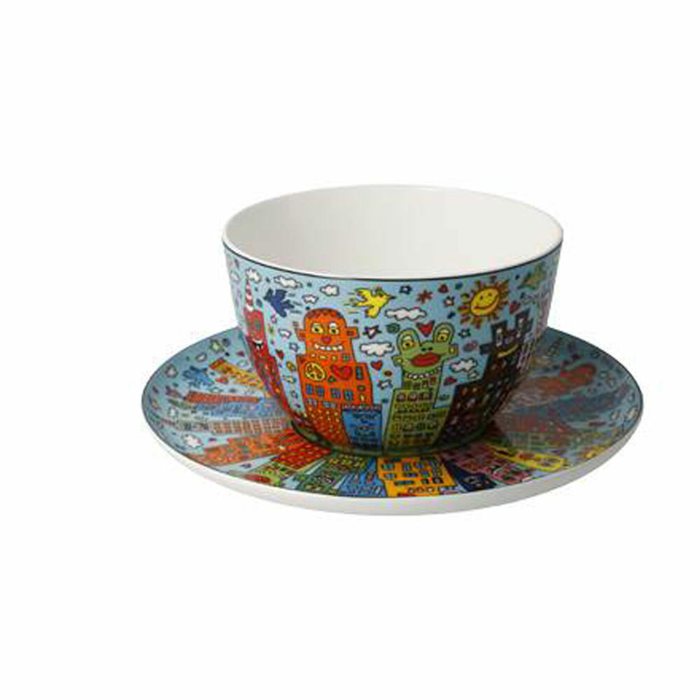 Goebel Milk Coffee Cup James Rizzi My New York City Day, Cup, Coffee Cup, Tea Cup, Fine Bone China, 26103321