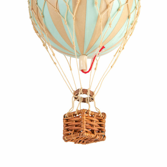 Authentic Models Hanging Decoration Floating in the Skies Mint, Balloon, Rattan, Paper, PP Plastic, AP160M