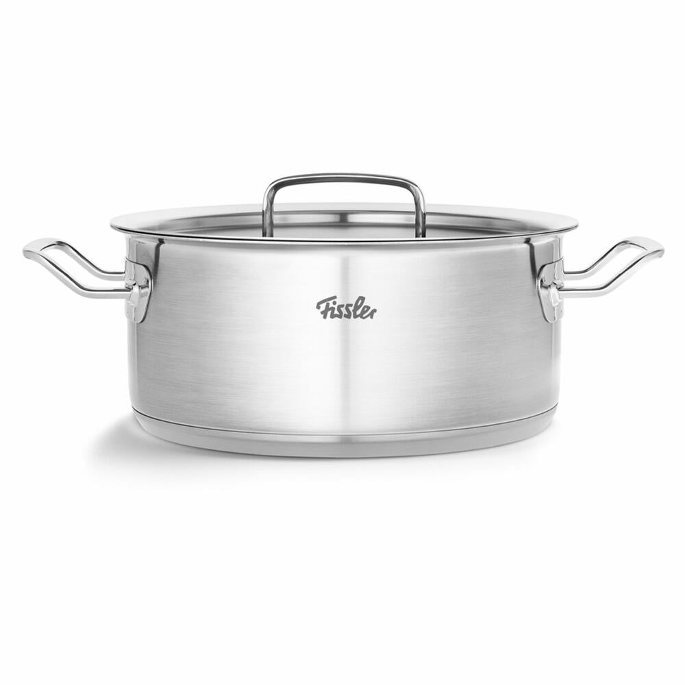 Fissler roasting pan Original-Profi Collection II, roasting pan, casserole dish, stainless steel 18/10, 24 cm, 084 138 24 000 0