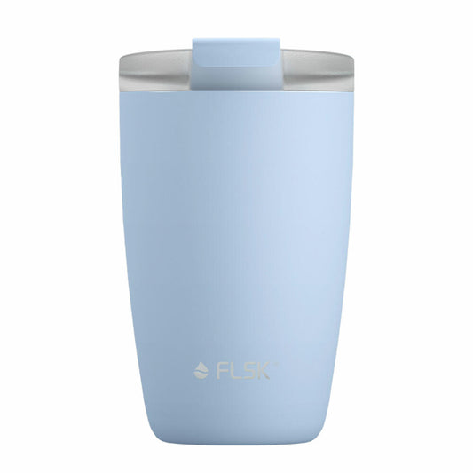 FLSK CUP Coffee To Go Mug Sky, Coffee Mug, Insulated Mug, Thermo Mug, Stainless Steel, 350 ml, 1030-0350-0023