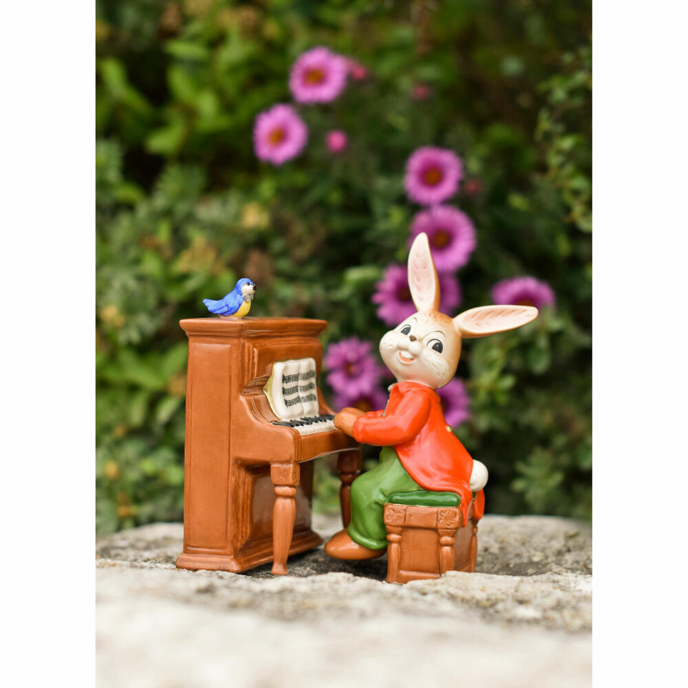 Goebel Music Box Music is in the Air, Easter, Stoneware, Colorful, 15 cm, 66845571