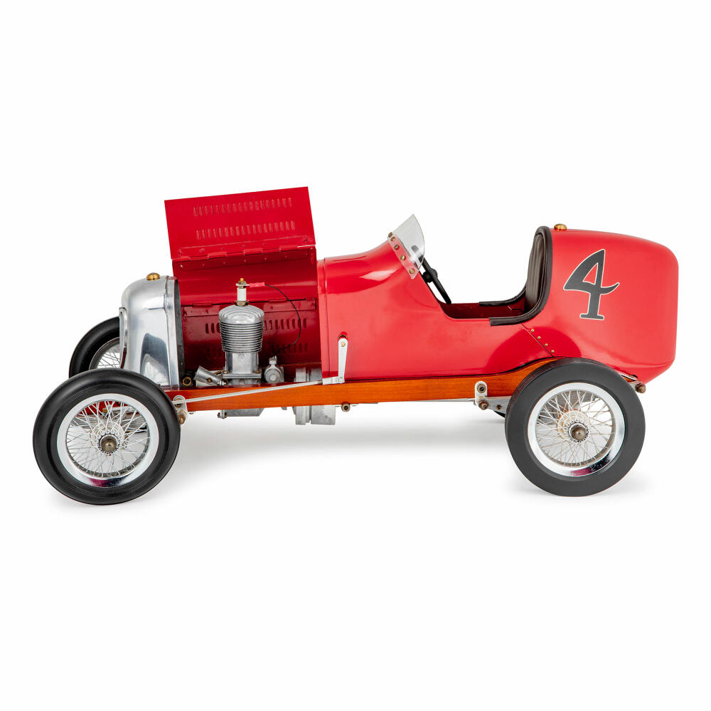 Authentic Models Model Car Bantam Midget Red, Model Car, Aluminum / Artificial Leather / Wood, PC012