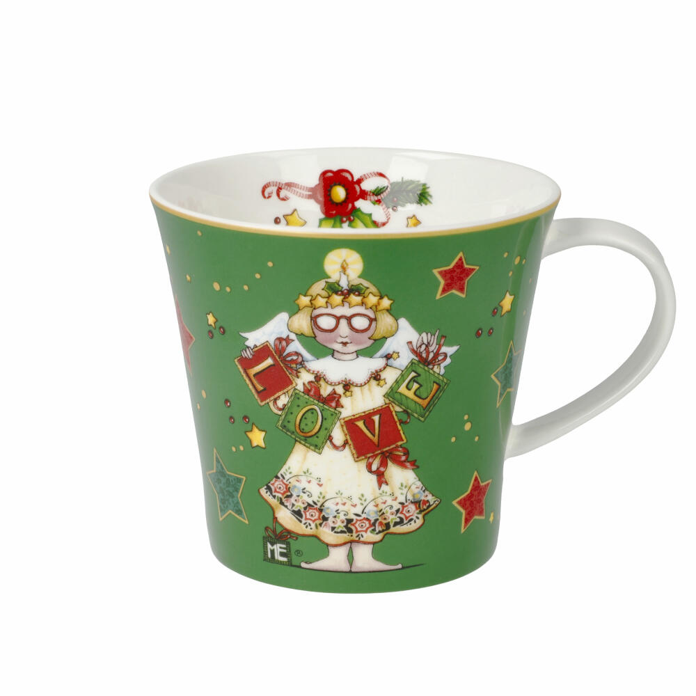 Goebel Coffee/Tea Mug Mary Engelbreit - Love Me, cup, mug, fine bone china, colorful, 350 ml, 66725011