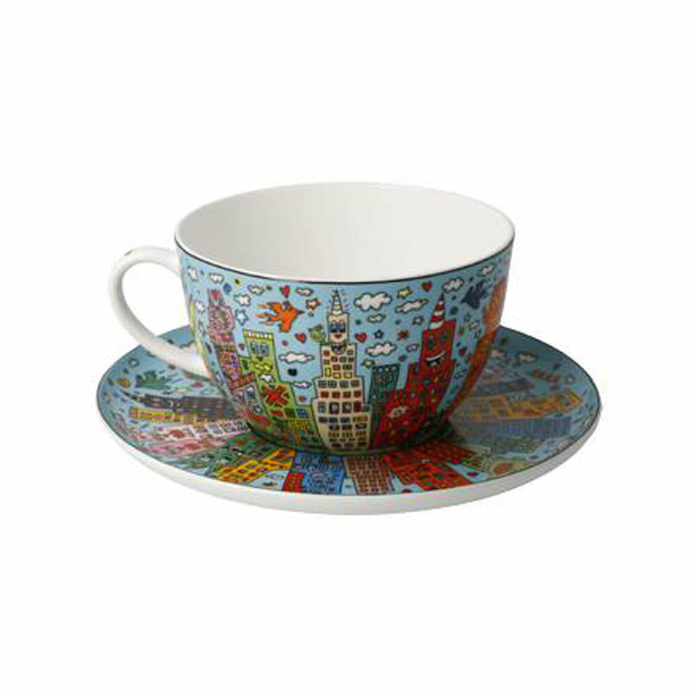 Goebel Milk Coffee Cup James Rizzi My New York City Day, Cup, Coffee Cup, Tea Cup, Fine Bone China, 26103321