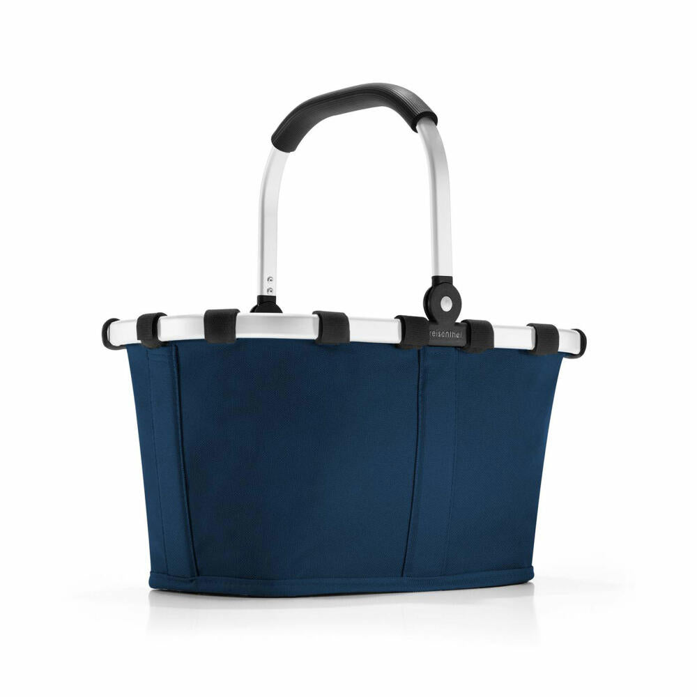 reisenthel carrybag XS, Einkaufskorb, Korb, Picknickkorb, Tragetasche, Polyestergewebe, Dark Blue, 5 L, BN4059