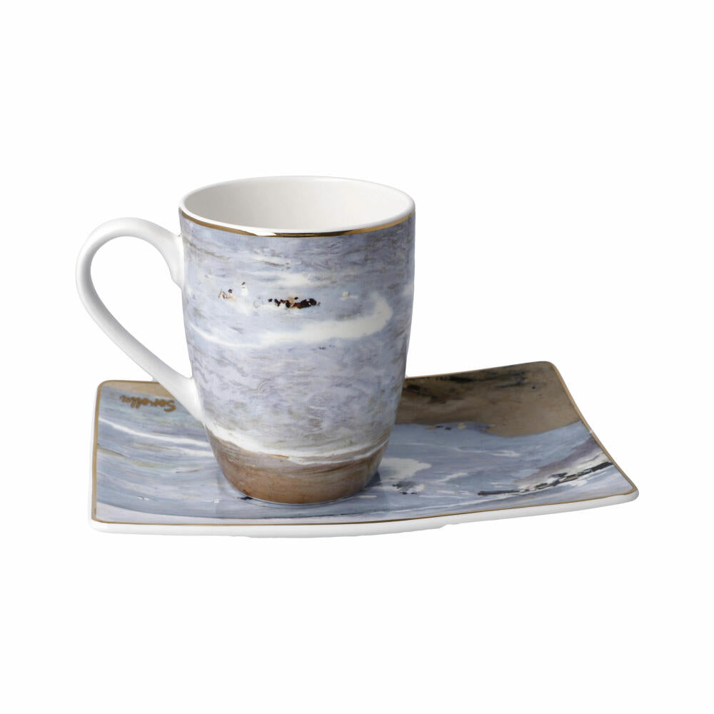 Goebel Künstlertasse Joaquin Sorolla - Zeit für ein Bad, Tasse mit Untere, Artis Orbis, Fine Bone China, Bunt, 350 ml, 67018021