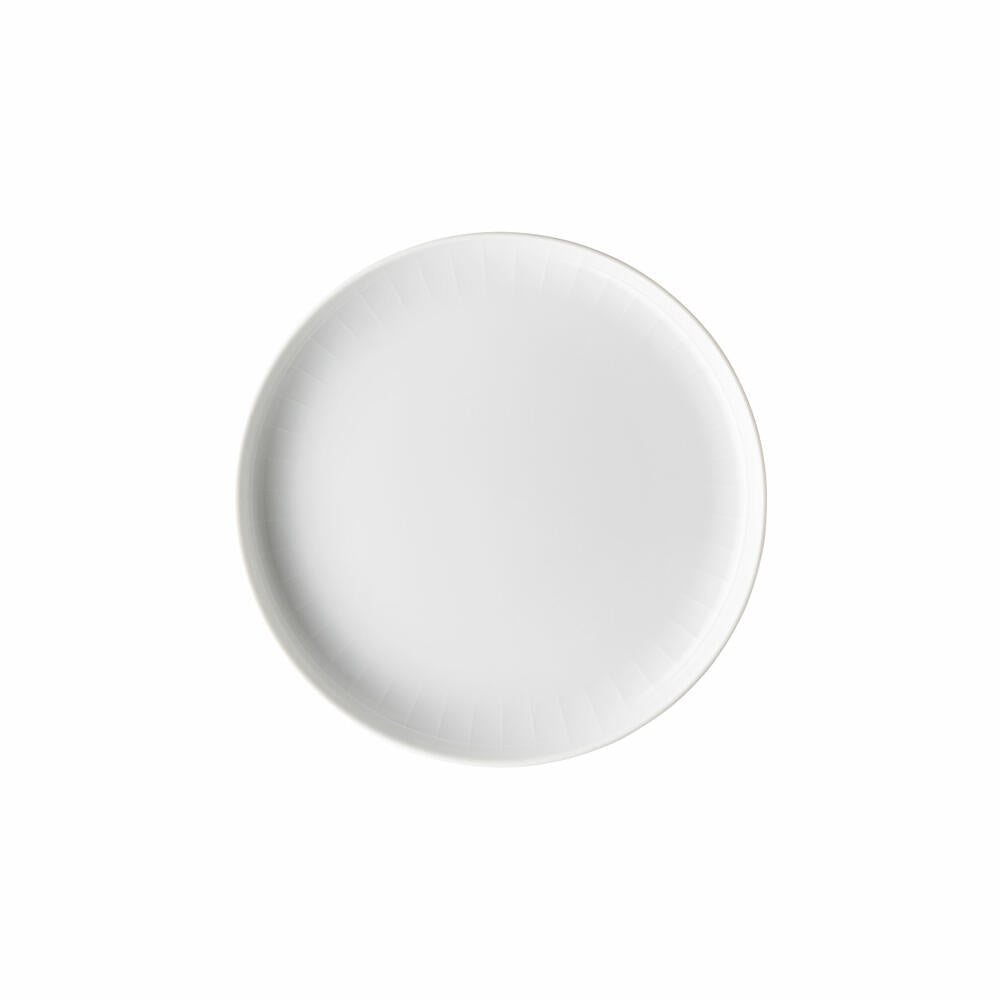 Arzberg Gourmet Plate Flat Joyn White, Plate, Porcelain, White, 22 cm, 44020-800001-10722