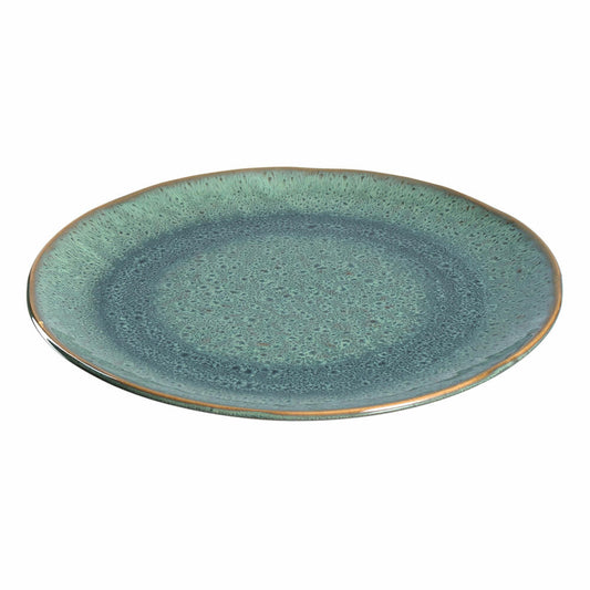 Leonardo ceramic plate MATERA, plate, dinner plate, ceramic, green, 22.5 cm, 018539