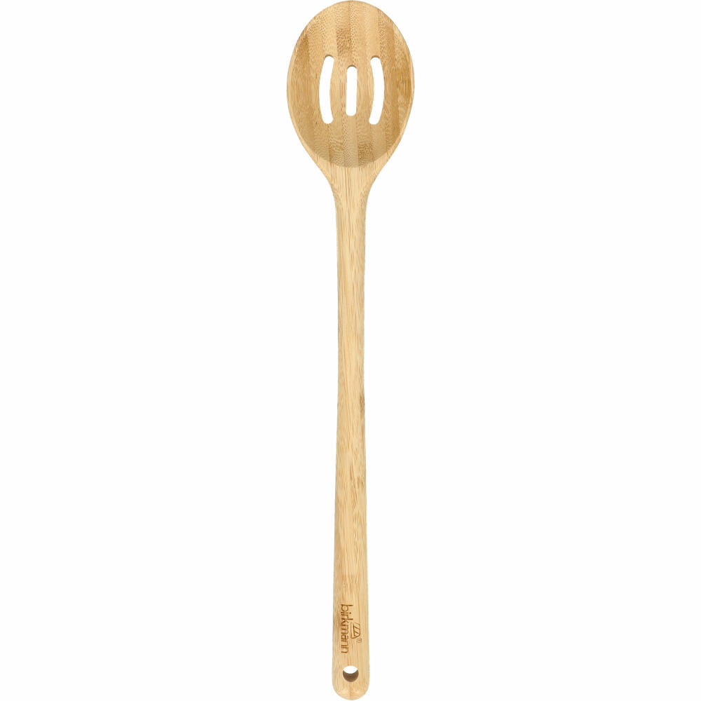 Birkmann Cause We Care ladle, cooking spoon, stirring spoon, sieve spoon, bamboo, 35.5 x 6.6 cm, 889286