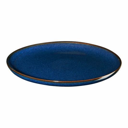 ASA Selection Brotteller, Brot Teller, Essteller, Kuchenteller, Dessertteller, Steinzeug, Midnight Blue, Ø 14.5 cm, 27131119