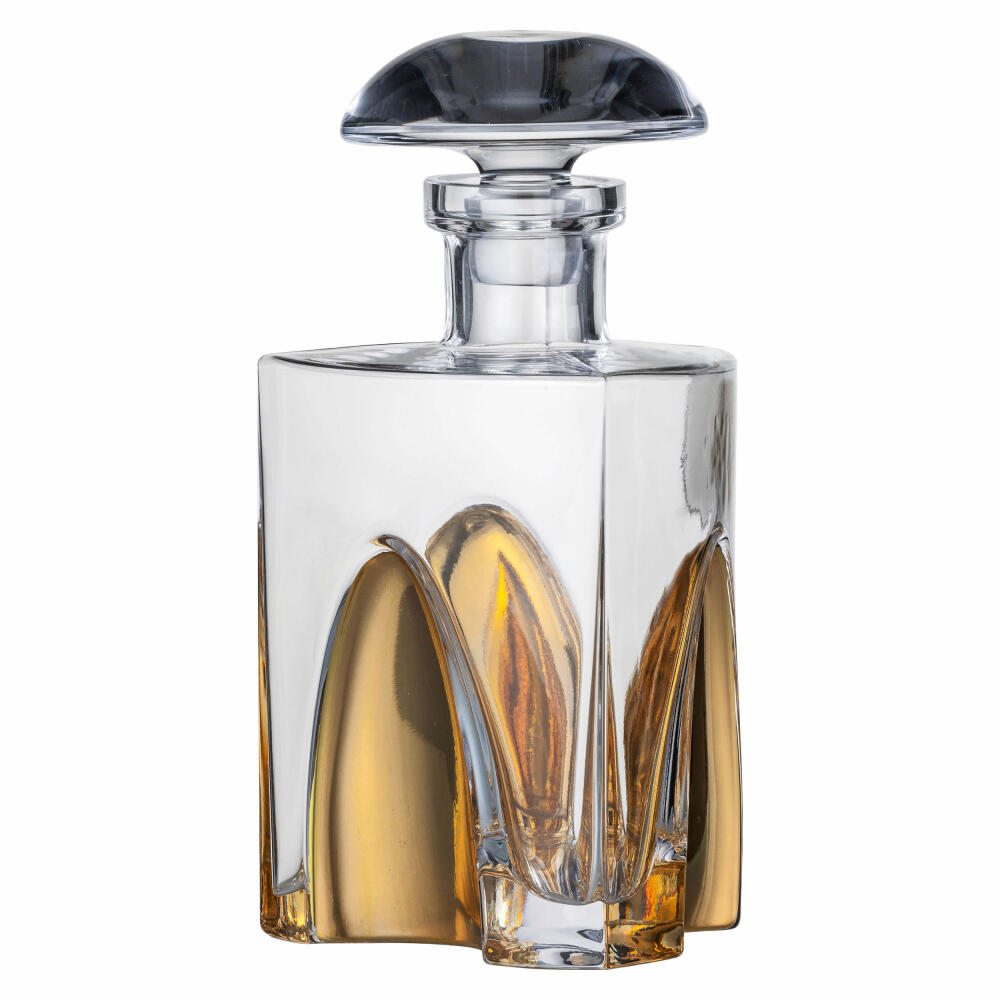 Eisch Karaffe Gentleman Gold, No Drop, Whiskykaraffe, Kristallglas, Gold, 0.75 L, 86577408