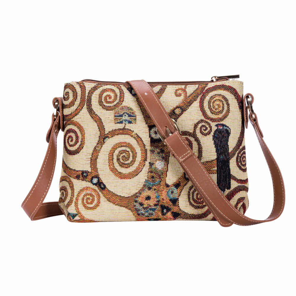 Goebel shoulder bag Gustav Klimt - The Tree of Life, bag, handbag, Artis Orbis, textile, colorful, 67061711