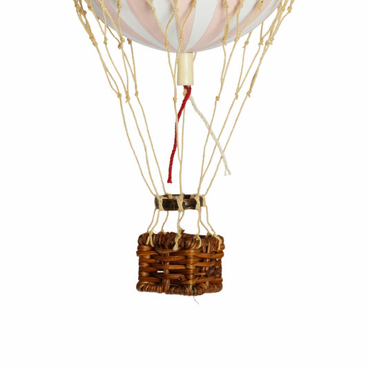 Authentic Models Hängedekoration Floating in the Skies Pink Light, Ballon, Rattan / Papier / Kunststoff, AP160PL