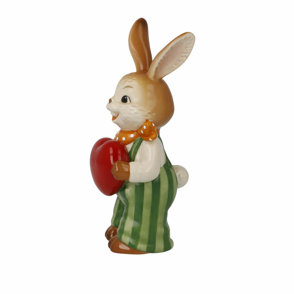 Goebel Figurine Rabbit - From the Heart!, Easter, Stoneware, Colorful, 12 cm, 66845821