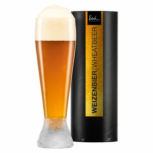 Eisch Weizenbierglas Hamilton, Weizenglas, Bierglas, Kristallglas, Matt, 650 ml, 78151480