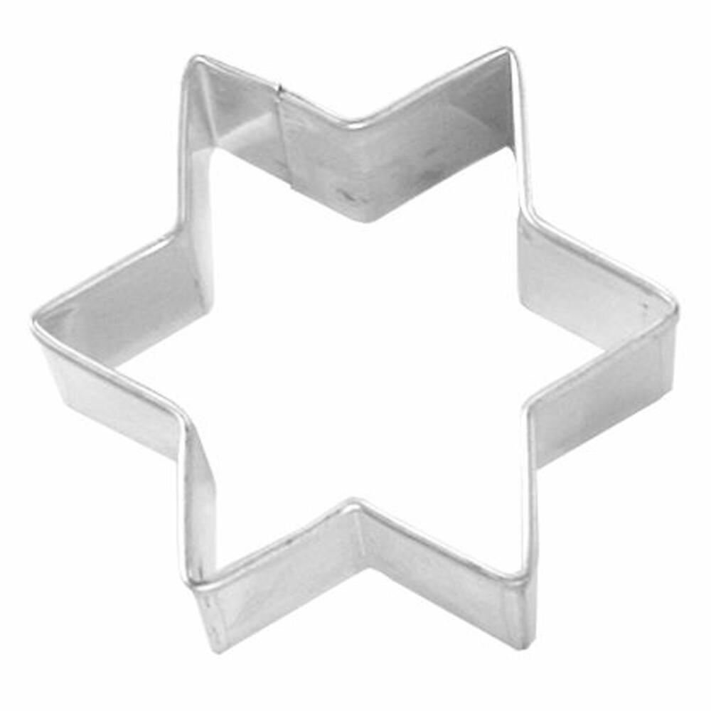 Birkmann gingerbread cookie cutter star, cookie cutter, cookie mold, biscuit, cookies, stainless steel, 7 cm, 196254