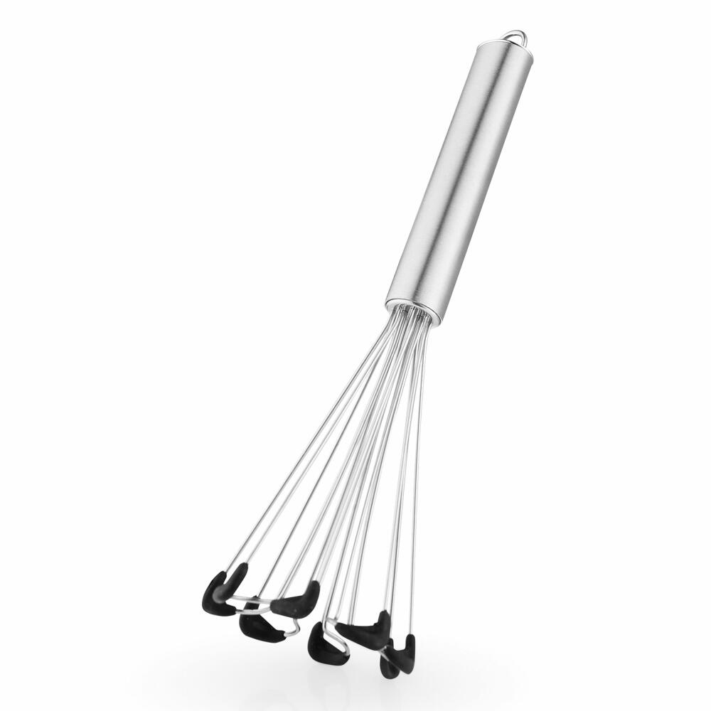 Eva Solo Silicone Whisk, Stirring Whisk, Stainless Steel, Silicone, Silver, 20 cm, 118226