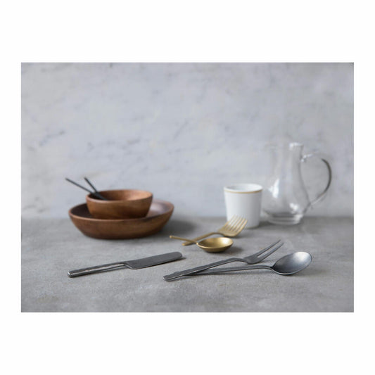 Comas cutlery set Kodai Vintage 24-piece, table cutlery, stainless steel, silver-colored, 9791