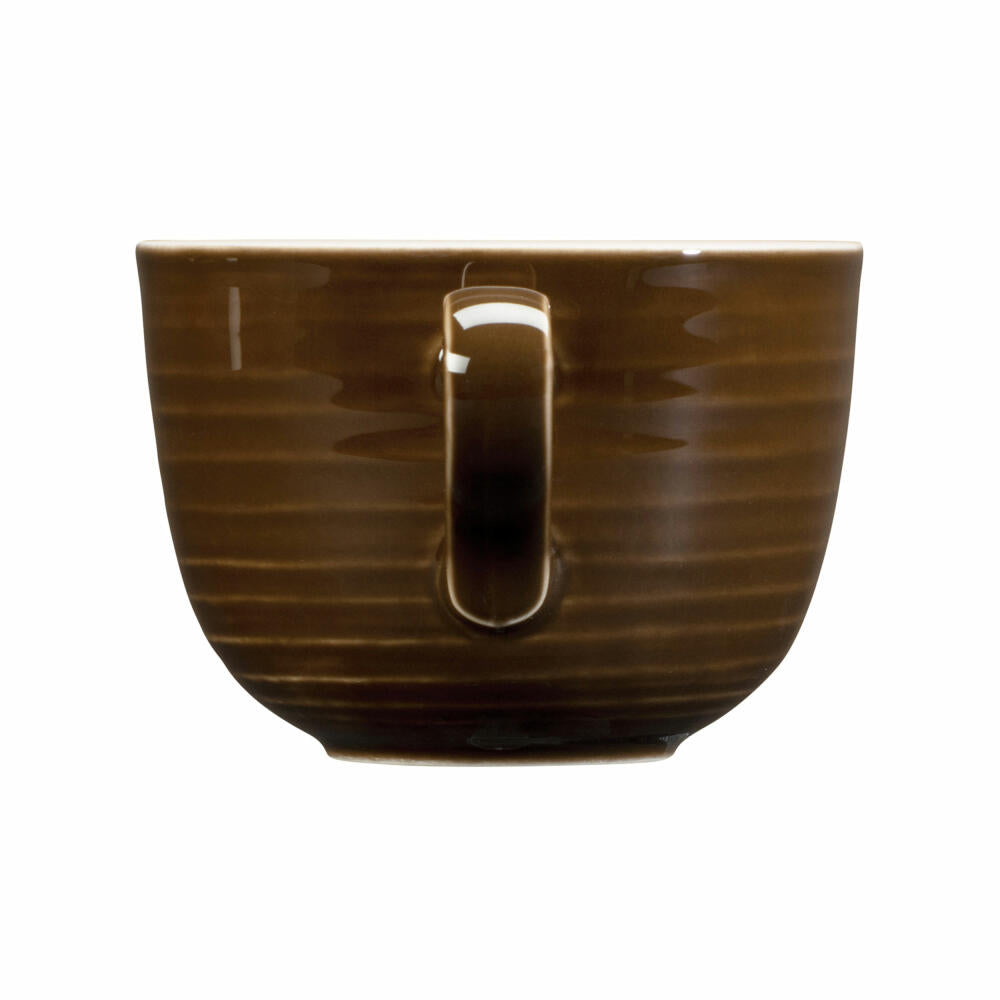 Seltmann Weiden Terra milk coffee cup, milk coffee cup, coffee cup, coffee cup, porcelain, earth brown, 400 ml, 001.765000