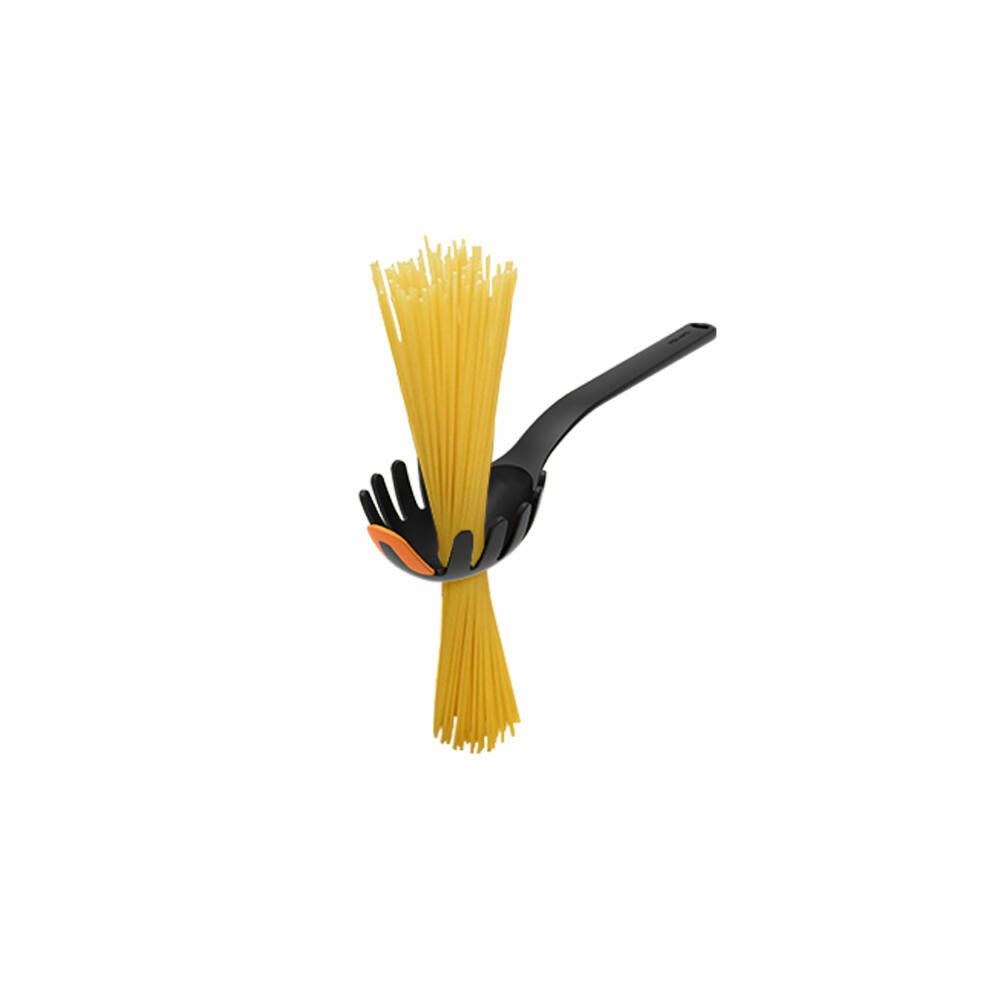 Fiskars Functional Form Pastalöffel mit Silikonspitze, Spaghettilöffel, Küchenhelfer, 1027301