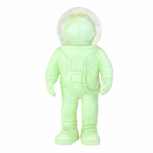 Donkey Products Summerglobe The Astronauts Giant, Glitter Ball, Snow Globe, Glass / Polyresin, Green, 30 cm, 360027