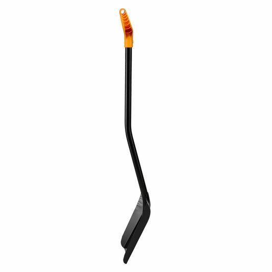Fiskars Betonschaufel Solid Plus, Schippe, Borstahl, Stahl, Kunststoff, Schwarz, Orange, 122 cm, 1067518
