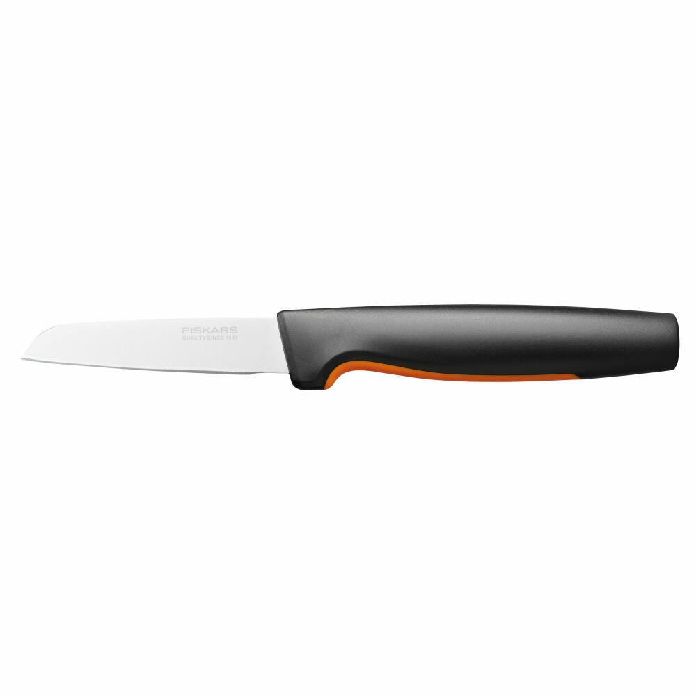 Fiskars Functional Form Paring Knife, Straight Blade, Kitchen Knife, Knife, Stainless Steel, Blade Length 8 cm, 1057544