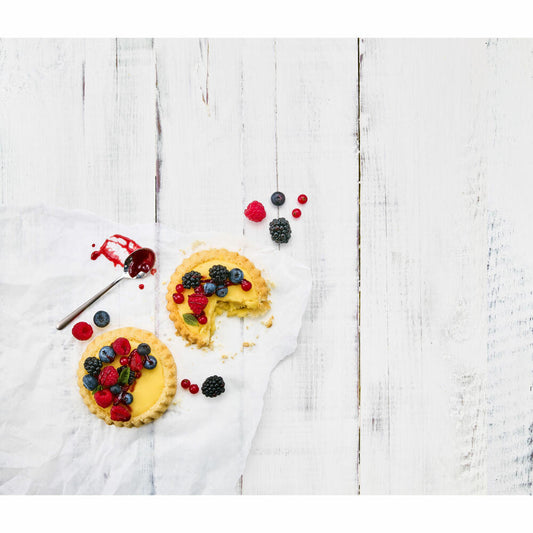 Birkmann Easy Baking Obstbodenförmchen, 6er Set, Kuchenform, Backform, Obstkuchenform, Karbonstahl, Ø 12 cm, 881587