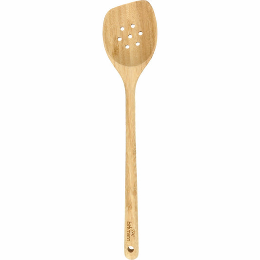 Birkmann Cause We Care spatula with hole, frying spatula, cooking utensils, bamboo, 33 x 7 cm, 889316