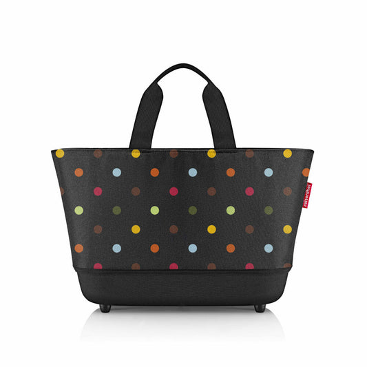 reisenthel shoppingbasket, faltbarer Einkaufskorb, Einkaufstasche, Dots, 22 L, BE7009