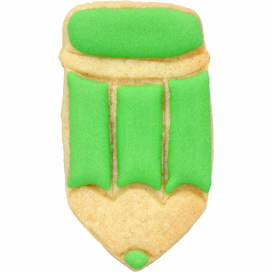 Birkmann Ausstechform Buntstift, Ausstecher, Plätzchenform, Keks, Plätzchen, Edelstahl, 6.5 cm, 189737