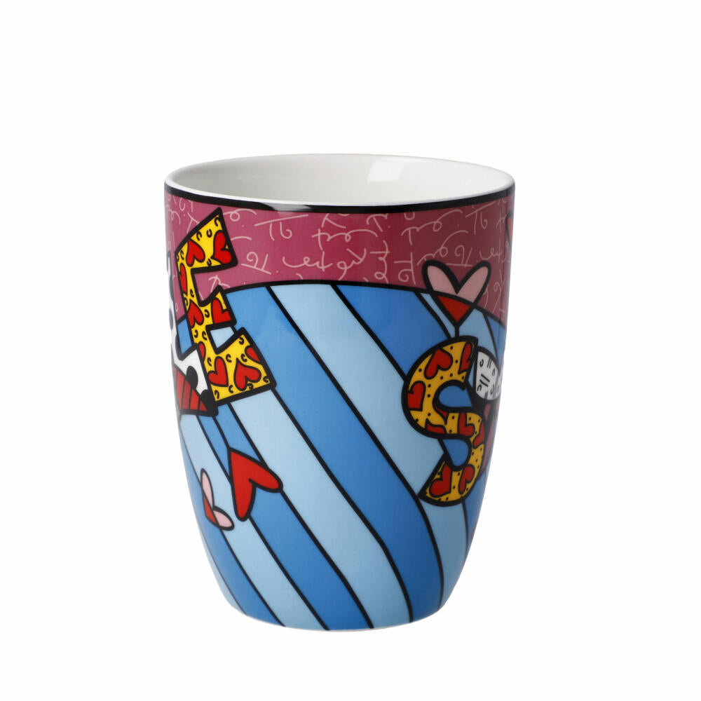 Goebel Artist Mug Romero Britto - Smile, Cup, Mug, Fine Bone China, Colorful, 400 ml, 66452811