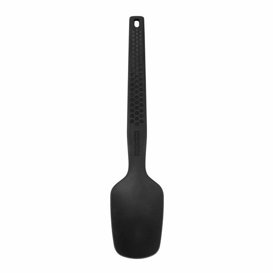 Fackelmann Serving Spoon Statement, Cooking Spoon, Kitchen Utensil, Silicone, Metal, Grey, 29 cm, 25292