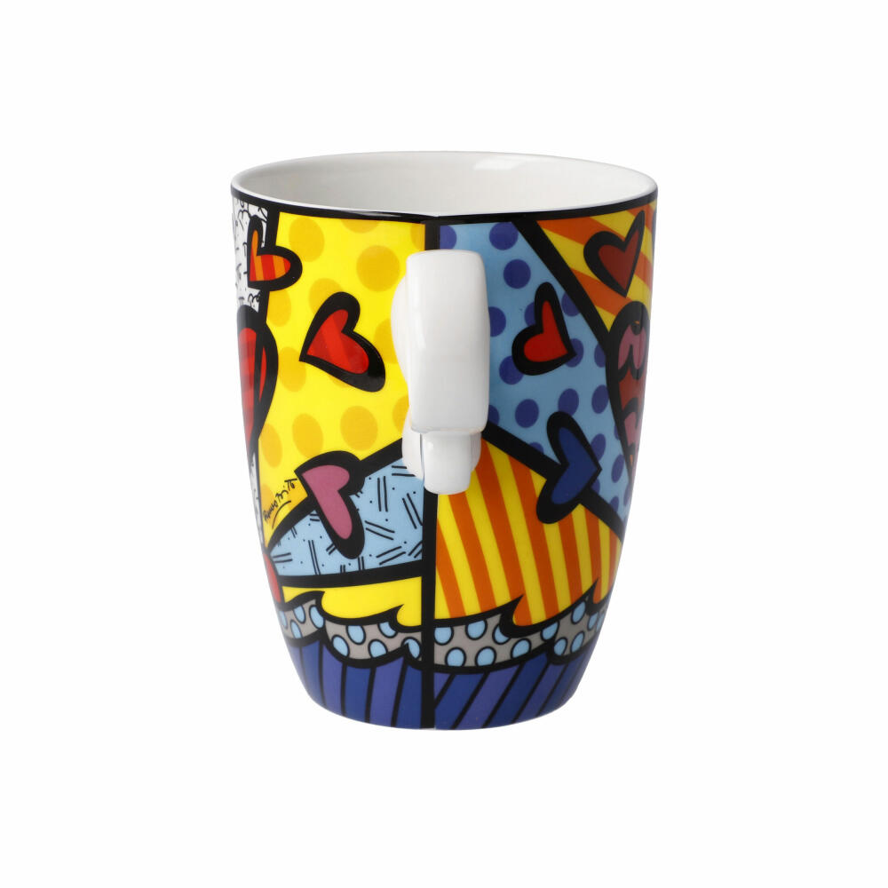 Goebel Artist Mug Romero Britto - A New Day, Cup, Mug, Fine Bone China, Colorful, 400 ml, 66452831