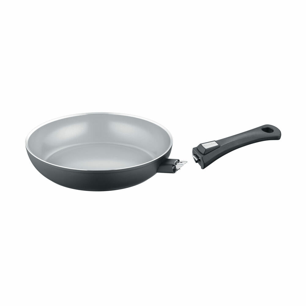 Berndes b.perfect universal pan, pan, frying pan, suitable for induction, forged aluminum, black, Ø 30 cm, 0002570130