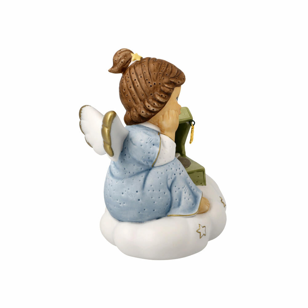 Goebel Angel Heavenly Melody, Decorative Figure, Porcelain, Colorful, 14 cm, 11750821