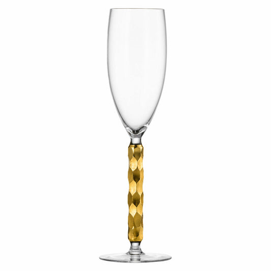 Eisch Champagnerglas Gold Champagner Exklusiv, Kristallglas, Gold, 300 ml, 47759872