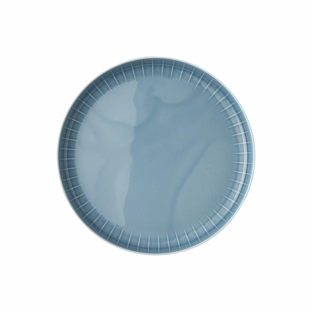 Arzberg Gourmet Plate Flat Joyn Denim Blue, Plate, Porcelain, Blue, 26 cm, 44020-640211-10726