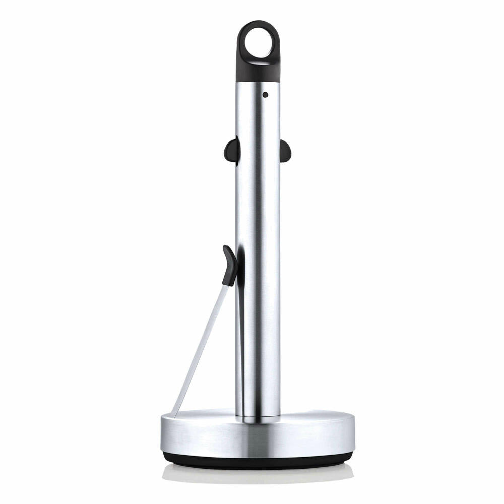 Blomus Loop kitchen roll holder, roll holder, foil dispenser, stainless steel matt, Ø 15 cm, 63651