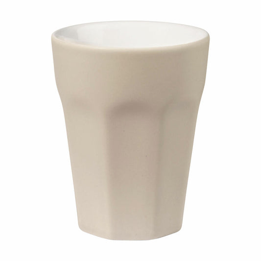 ASA Selection ti amo colore Becher Cappuccino, Cappuccinobecher, Kaffeetasse, Tasse, Steingut, Limestone, 250 ml, 5180228