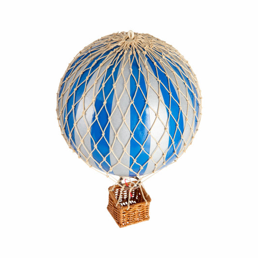 Authentic Models Hanging Decoration Travels Light Silver Blue, Balloon, Plastic / Paper, AP161SB