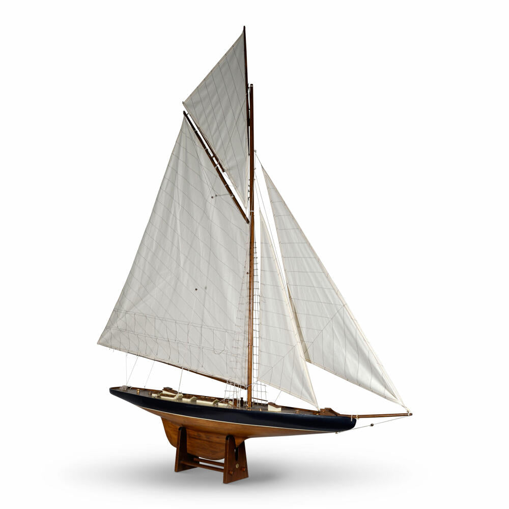 Authentic Models ship model Americas Cup Columbia Large, sailing ship, decoration, wood / cotton, AS075F