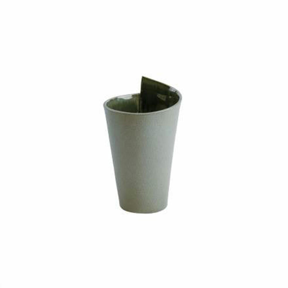 Goebel Vase Sirikit, flower vase, decorative vase, stoneware, green, H 19 cm, 39000031